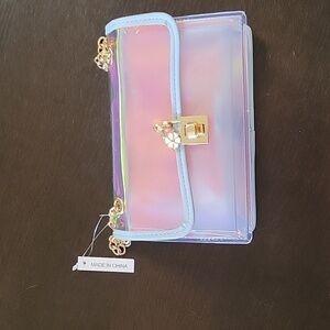 Mini Hologram Clear Cross Body